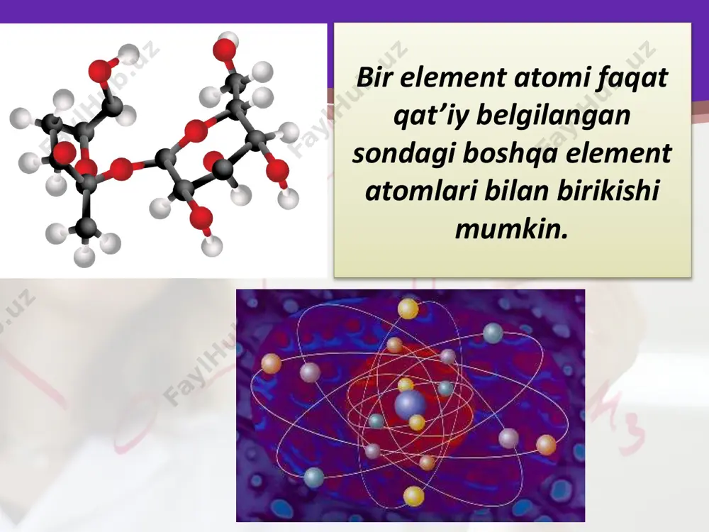 elementlar valent imkoniyatlari va ularning oksidlanish darajasi. 9 - sinf - Page 3