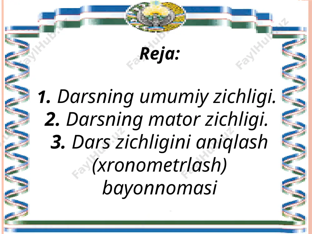 a jalb qilishdan oldingi zarur bo‘lmagan ishlarga turib qolishlar, o‘quvchilarni bajarishi lozim bo‘lgan topshiriqni bajarmay boshqa faoliyatlarga chalg‘ishi va boshqalardek. vaqtning foyizi aniqlanib zichlikka baho beriladi v.f. novoselskiyning fikricha hozirgi zamon jismoniy madaniyat darslari davomida quyidagi omillar va tadbirlarni pedagogika nuqtai nazaridan maqsadli qo‘llash orqali yuqori darajali umumiy zichlikga erishish tarbiya amaliyotida kuzatilmoqda. ular: umumiy zichlikga o‘quvchilarni uyushtirish, uyga berilgan vazifani ijrosini tekshirish, darsga vazifa qo‘yish, e’lon qilish nazariy ma’lumot berish (o‘qitiladigan material haqidagi nazariy fikrlar) va ularni mustahkamlash qomat uchun mashqlar, harakatda emotsional holatni ko‘tarish, umumiy rivojlantiruvchi mashqlarni o‘tkazish (bajartirish) instruktaj o‘tkazish, boshqarish, korreksiyalash (xatolarni tuzatish), yordam, xavfsizlikni oldini olish jihozlarni tayyorlash va yig‘ishtirish, o‘quvchilarni darsda lozim bo‘lgan darajadagi o‘rin almashtirishlarini o‘tkazish jismoniy mashqlar texnikasini o‘zlashtirish, mustahkamlash, takomillashtirish, jismoniy sifatlarni rivojlantirish o‘quvchilarni uslubiyotlar nuqtai nazarida tayyorlash, mustaqil shug‘ullanishni uddalashga o‘rgatish, tashkilotchilik malakalarini berish ta’lim jarayonini motivlash va unda o‘quvchilarning ishtiroki mashqlarni ko‘rsatishda ko‘rgazmalilik: vositali va vositasiz – ko‘rsatishda o‘qituvchining …