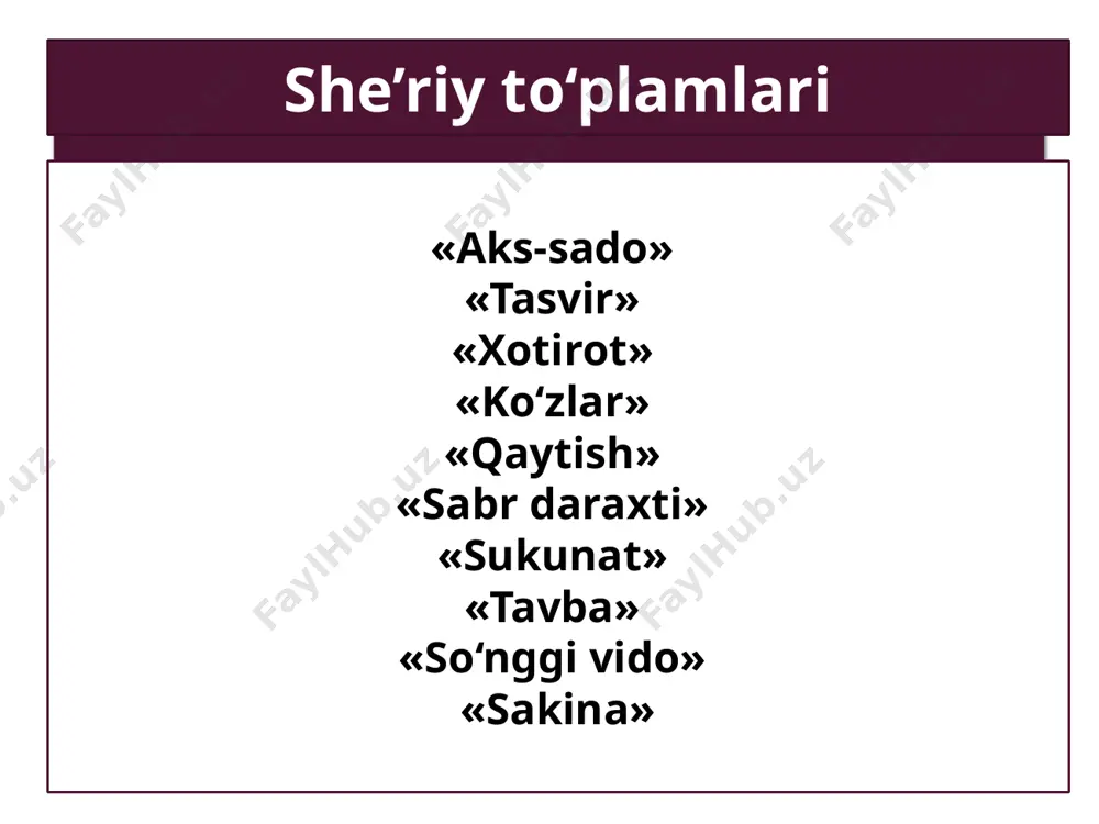 rauf parfi hayoti va ijodi. she’rlari - Page 4