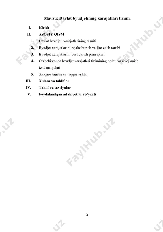sodiy o‘sishni va ijtimoiy farovonlikni oshirishga qaratilgan ta’lim, sog‘liqni saqlash, infratuzilma va mudofaa kabi turli sohalarga mablag‘ ajratadi. ushbu resurslarning taqsimlanishi va oqimiga iqtisodiy sharoitlar, inflyatsiya darajasi va hukumat islohotlari kabi ko‘plab omillar ta’sir ko‘rsatadi. so‘nggi yillarda o‘zbekistonda soliq islohotlari, daromad manbalarini diversifikatsiya qilish, fiskal markazlashtirishni kuchaytirish kabi muhim iqtisodiy o‘zgarishlar amalga oshirildi. ushbu o‘zgarishlar byudjetning tarkibi va taqsimlanishiga sezilarli ta’sir ko‘rsatdi, davlat moliyasini boshqarish uchun yangi vazifalar va imkoniyatlar yaratdi. ushbu dinamikani tushunish siyosatchilar, iqtisodchilar va manfaatdor tomonlar uchun juda muhim, chunki ular barqaror iqtisodiy rivojlanishga erishish va fuqarolarning hayot sifatini yaxshilashga qaratilgan. maqolada o‘zbekiston davlat byudjetining asosiy tarkibiy qismlari ko‘rib chiqiladi, daromadlarni shakllantirish va xarajatlarni taqsimlash tendentsiyalari tahlil qilinadi hamda so‘nggi vaqtlarda amalga oshirilgan fiskal islohotlarning oqibatlari baholanadi. prezident 2024-yil uchun davlat budjeti xarajatlari va tashqi qarzlar chegarasini oshirishni tasdiqladi prezident 2024-yilgi davlat budjetiga vazirliklar xarajatlarini 9,98 trln so‘mga oshirishni nazarda tutuvchi o‘zgartirishlar kiritishni tasdiqladi. tashqi qarz bo‘yicha …