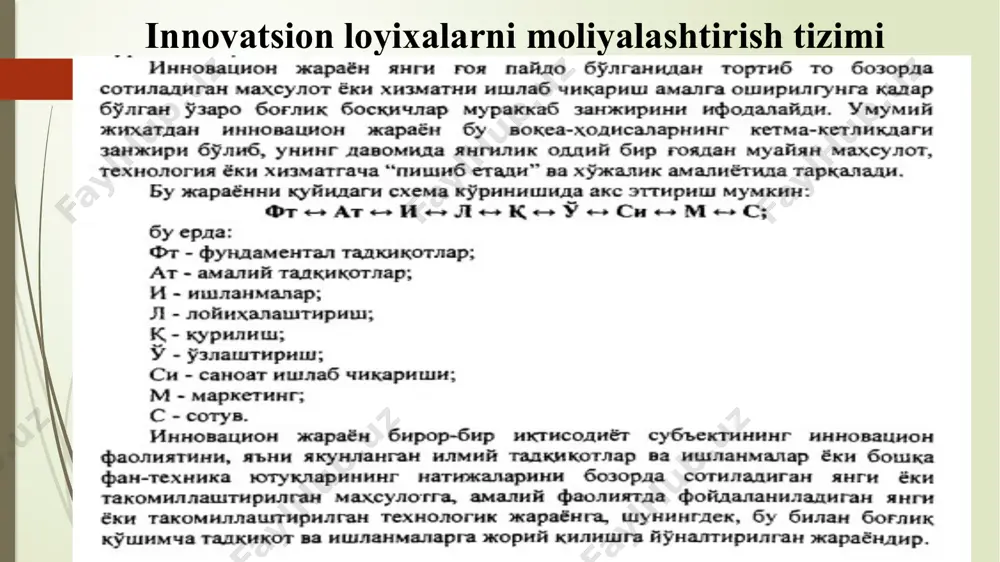 innovatsion loyihalarni venchurli moliyalashtirish - Page 3