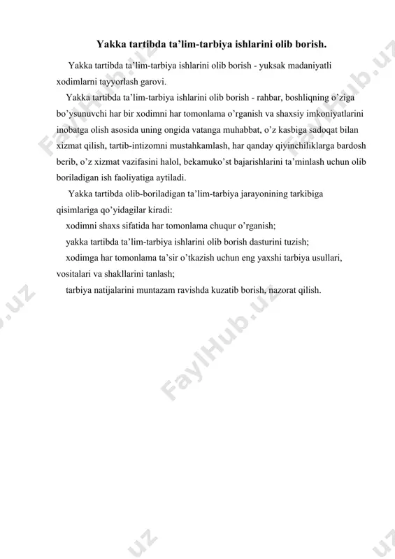 ma’naviyat va ma’rifat ishlarini tashkil etish (turizm) - Page 5