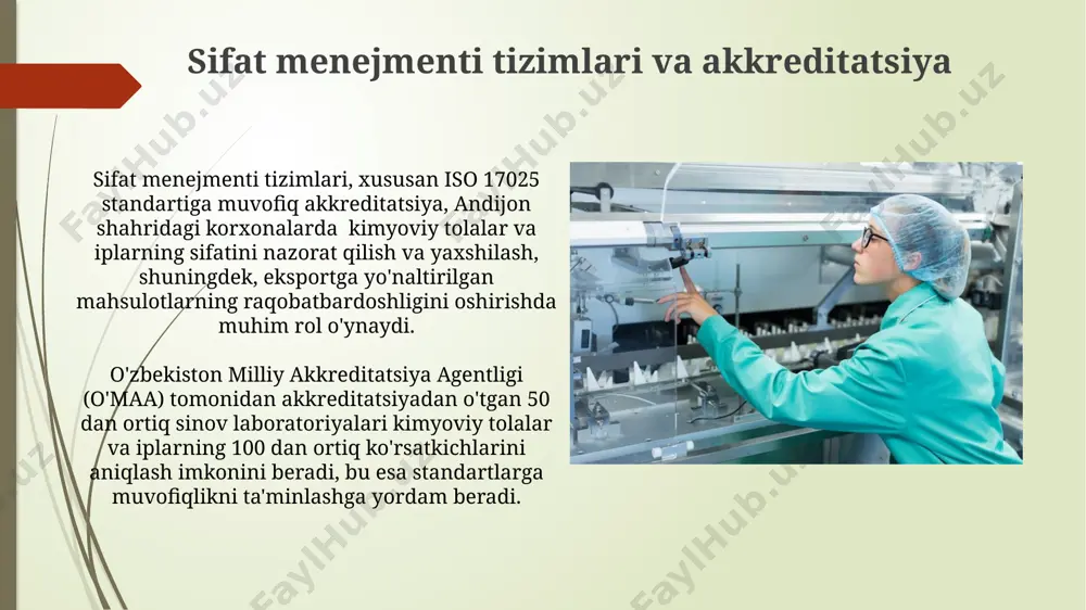 kimyoviy tola va iplarning sifatini standartlash - Page 5