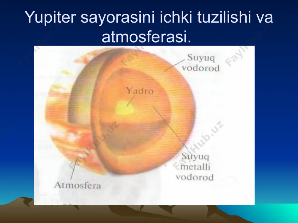 yupiter sayorasining tabiatini o`rganish usullari - Page 4