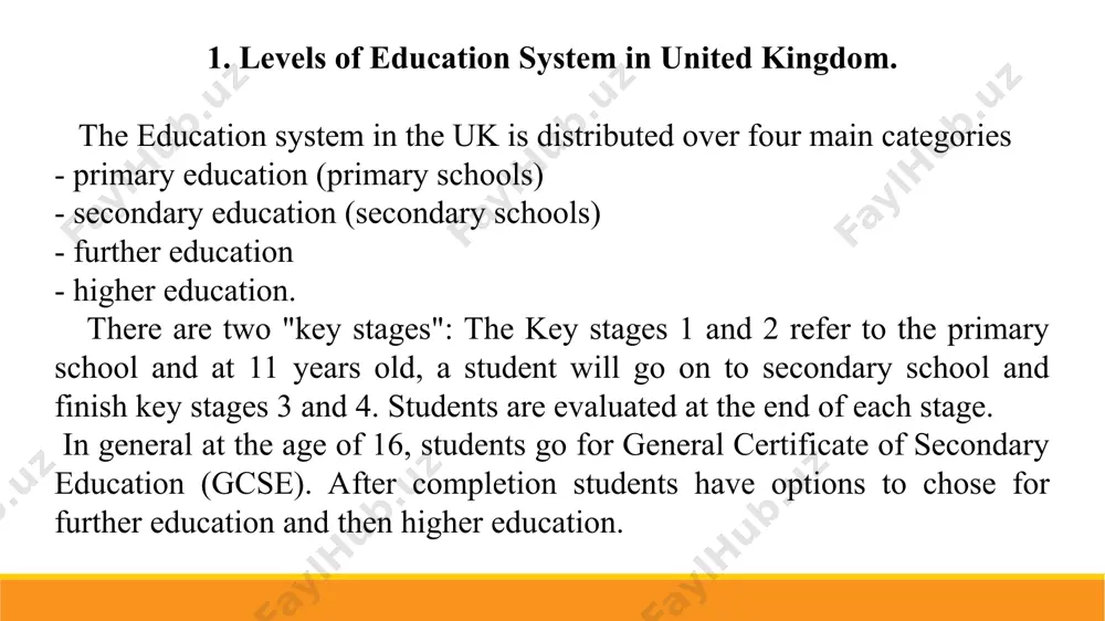 r state boarding schools. further education. the further education in the united kingdom is imparted through further education (fe) colleges and community colleges (cc/ccs). the certificates awarded through an fe or cc or recognized worldwide to enter in study programmes or apply for jobs. it consists of the following qualifications: technical qualifications: this qualification is for 16 years old who have a clear idea about the field or occupation they want to pursue. this path provides the skills, training and qualifications one needs to enter and succeed in the chosen career. it equips students with a specialist knowledge they need for a specific occupation. 3. higher education in the uk. students aged 17 and above can opt for higher education. they should have already attained further education qualifications, such as a-levels, the international baccalaureate (ib), or an equivalent qualification from the uk or another country to sit for higher education. …