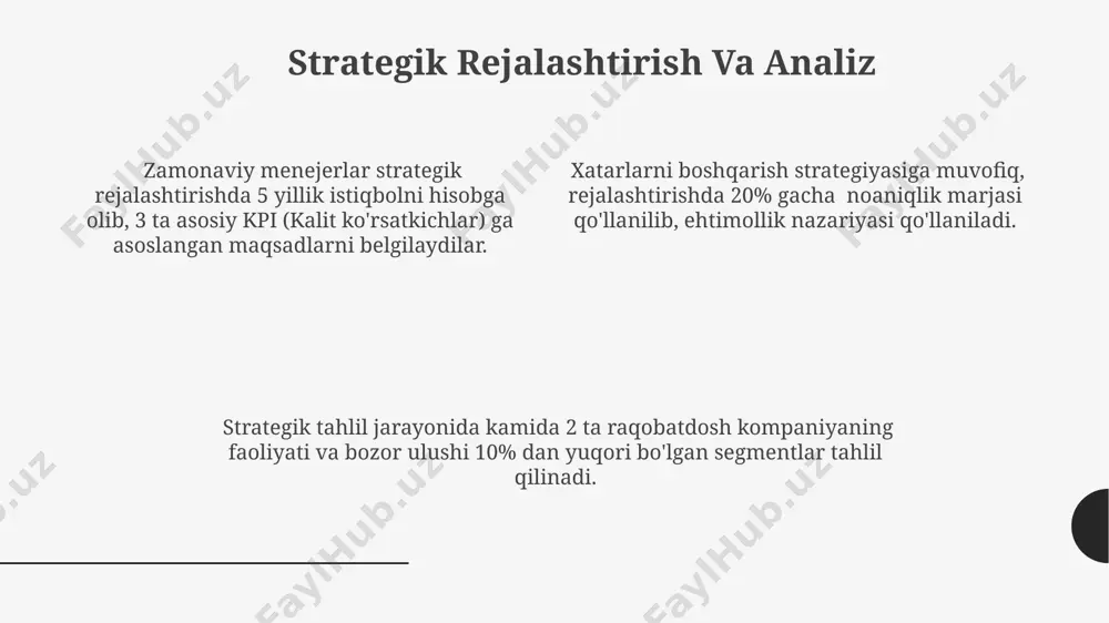 uni ko'rsatadiki, xodimlarni 85% gacha motivatsiyasi ish joyidagi munosabatlar va qo'llab-quvvatlash darajasiga bog'liq. samarali motivatsiya strategiyasi sifatida, 360 daraja baholash va ochiq muloqot orqali xodimlarni o'zlarining professional rivojlanishiga jalb qilish muhim hisoblanadi. e'tiboringiz uchun rahmat @taqdimot_robot