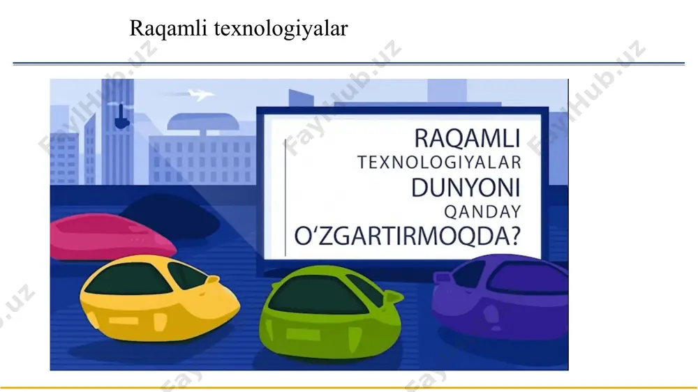 qоri rеytinggа egа bo‘lgаn dаsturdir ispring suite - bu powerpoint-da to'g'ridan-to'g'ri onlayn taqdimotlar, kurslar, viktorinalar, dialoglar va interaktivlik yaratishga imkon beruvchi ko'p qirrali masofaviy o'qitish vositasi. * joinmyquiz.com xanakademiyasi.uz - platformada matematika, informatika, kimyo, fizika, iqtisodiyot, biologiya va astronomiya kabi fanlar boʻyicha 9 mingdan ortiq videodarslar mavjud. https://www.xanakademiyasi.uz https://uz.khanacademy.org -khan academy mutaxassislar tomonidan yaratilgan ishonchli oʻquv materiallar majmuasi sifatida matematika, fizika, kimyo, biologiya va boshqa fanlardan chuqur va aniq maʼlumotlarni oʻz ichiga olgan. barcha uchun har doim bepul. https://uz.khanacademy.org http://www.gov.uz http://www.lex.uz http://www.uzedu.uz http://www.avloniy.uz http://www.onlinedu.uz http://www.ziyonet.uz http://www.rtm.uz http://dr.rtm.uz http://www.maktab.uz http://www.xanakademiyasi.uz http://www.utube.uz http://www.kitob.uz foydalanish uchun elektron manzillar masofaviy ta’lim modellari e`tiboringiz uchun raxmat!