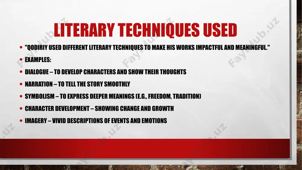 abdulla qodiriy - his writing style and literary techniques - Page 5