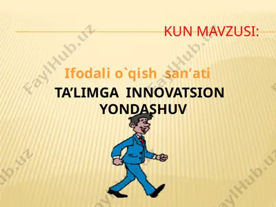 ifodalio`qishsan’ati — PPTX