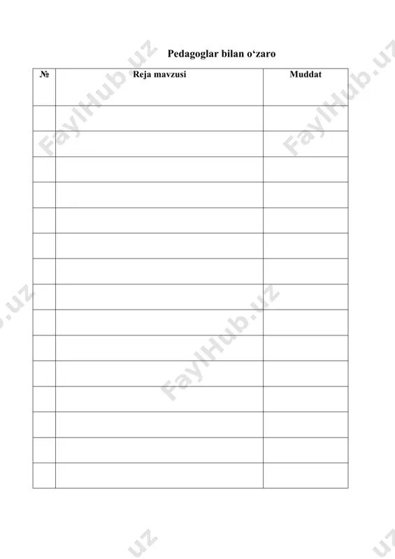 pedagoglalar bilan o‘zaro hamkorlik ish rejasi - Page 3