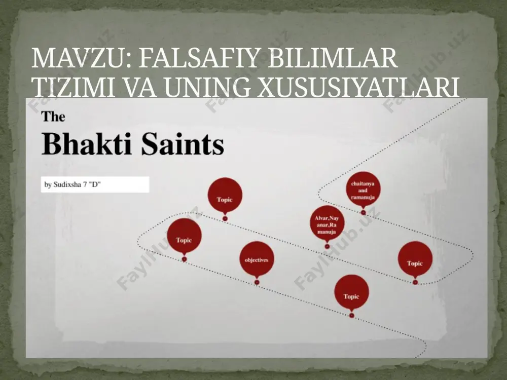 od qilish tamoyillarida va zardushtiylikning muqaddas kitobi avestodya oʻz ifodasini topgan. bundan tashqari, sharq xalklarining tabiatning asosiy unsurlari yer, suv, havo va olovni eʼzozlash haqidagi naturfalsafiy qarashlari va gʻoyalari yaqin va oʻrta sharq mamlakatlariga keng yoyilib qad. misr, bobil, lidiya mamlakatlari xalklarining tafakkur tarziga singib ketgan. yunonistonning ilk falsafiy maktabi — milet maktabi ham oʻz gʻoyalarini sharkdan olganligi tadqiqotchilarga maʼlum. miloddan avvalgi 2—1-asrlarda marv, balx, termiz, sigʻnoq, samarkand, buxoro zaminini oʻziga qamrab olgan hududda kushonlar saltanati qaror topib, unda budda dini xukm suradi, uning falsafasi bu joyda yashovchi xalqning tafakkur tarziga oʻz taʼsirini oʻtkazadi. ammo avesto gʻoyalari xalq ongidan butunlay chiqib ketmaydi. milodiy 3-asrga kelib tenglik gʻoyalarini ilgari suruvchi moniylik taʼlimoti paydo boʻldi. bu taʼlimot mazdakiylar harakatinnnt maʼnaviy tayanchi boʻlgan. yunonistondagi falsafiy maktablar, asosan, miloddan avvalgi 6—5-asrlardan vujudga kela boshladi va uning taraqqiyot bosqichlari klassik ellinizm va rimellinizm davrlariga boʻlinadi. ellinistik f. davri sokratgacha davr (milet maktabi, eleya maktabi) va …