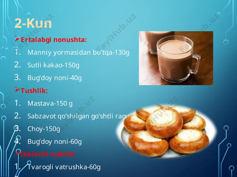10 kunlik taomnom - Page 3