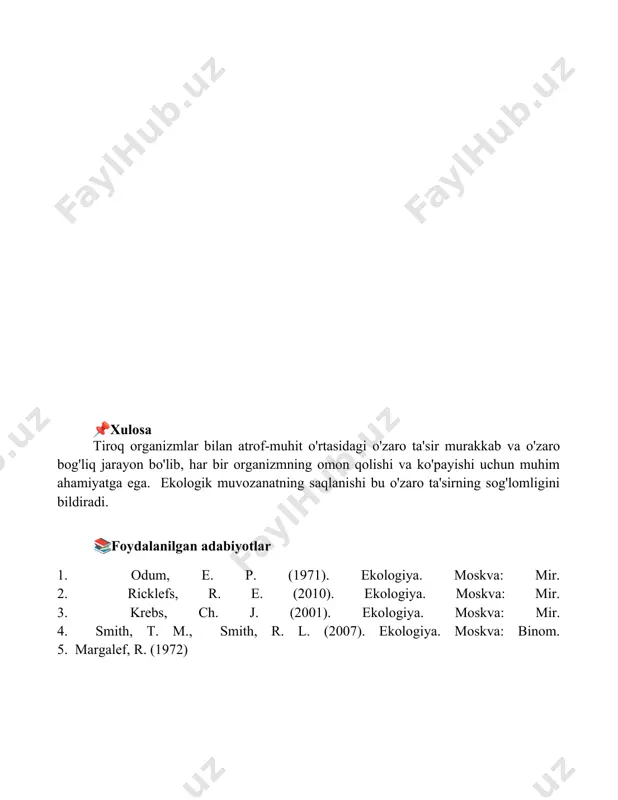 o'simliklarning muhitga ta'siri - Page 5