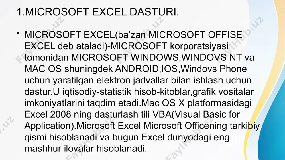 microsoft excel - Page 3