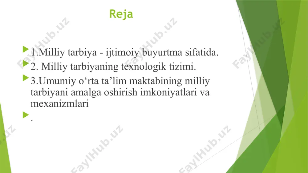 atlarni ilmiy nuqtainazardan o‘rganish davri boshlanganligini anglatar edi.“boshqa dunyo kishisi”ni o‘rganish taraqqiyparvar yangilik edi. hayotimizning barcha sohalarida amalga oshirilayotgan keng ko‘lamli islohotlarimizning samaradorligi avvalo xalq ma’naviyatining tiklanishi, boy tarixiy merosimizning chuqur o‘rganilishi, an’ana va urf-odatlarimizning saqlanishi, madaniyat va san’at, fan va ta’lim rivoji, eng muhimi jamiyat tafakkurining o‘zgarishi va yuksalishi bilan bog‘liqdir. tafakkurning o‘zgarishi va yuksalishi o‘z navbatida milliy g‘oyaning xalqimiz ongi va qalbidan qanchalik chuqur joy olayotganligi bilan bog‘liqdir. milliy g‘oyani targ‘ib va tashviq qilishda qo‘llaniladigan barcha usullar, uslublar, texnik vositalar asosida tizimli ravishda, samarali natijadorlikka olib keluvchi yondoshuv tushuniladi. xo‘sh, biz milliy g‘oya targ‘ibotida qanday usullar, qanday uslublar va qanday vositalardan foydalansak, yoshlarimizning, fuqarolarimizning qalbida fidoiylik, vatanparvarlik, daxldorlik, mas’uliyatlilik, milliy qadriyatlarimizga sodiqlik, umuminsoniy qadriyatlarga hurmat, adolatparvarlik, insonparvarlik kabi fazilatlarni qaror toptirishimiz mumkin demak, maktab insondagi qadriyatlar, arashlar intilish, dunyoqarash va maqsadlar shakllanishida muhim ahamiyat kasb etadi. islom karimov bu borada kollejlar, maktab va litseylarning ahamiyatini alohida ta’kidlab, «hozirgi …