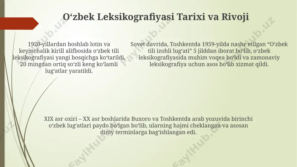 ózbek leksikografiyasi va luģatchiligi - Page 5