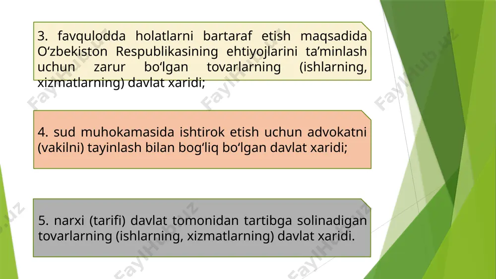 yagonayetkazib beruvchidagi davlat xaridlari - Page 4