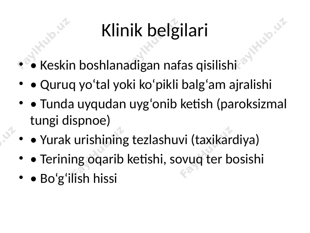 yurak astmasi (cardiac asthma) - Page 5