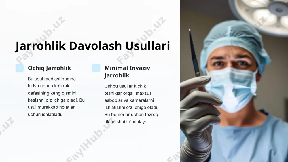 mediastinitlar jarrohligi: zamonaviy usullar - Page 3