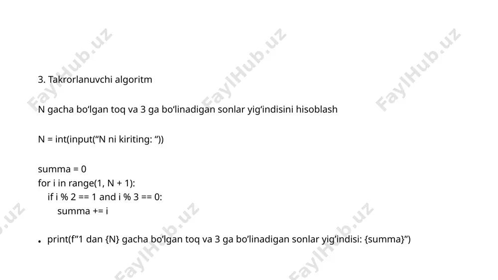 dasturlash asoslari fanidan amaliy ish - Page 4