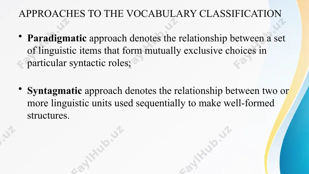 semantic classification of the english vocabulary - Page 4
