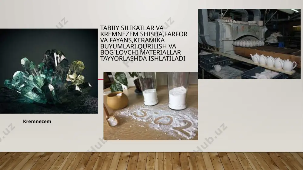 silikat sanoati - Page 4