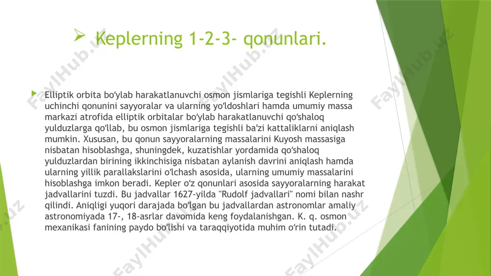 kepler qonunlari - Page 5