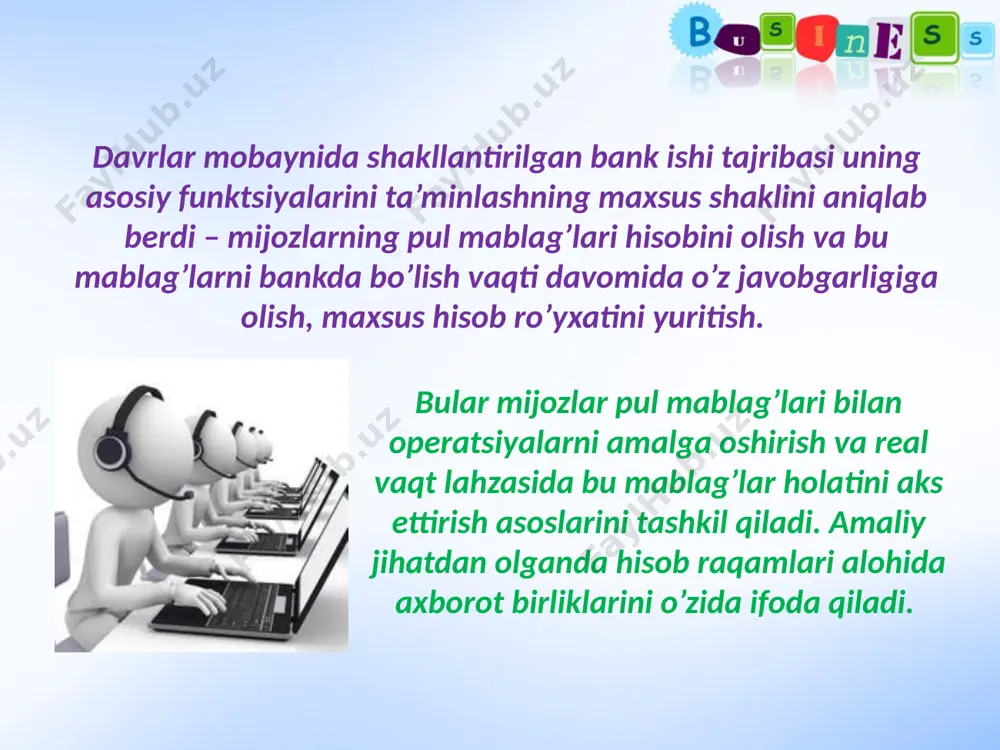 avtomatlashgan bank tizimi - Page 5