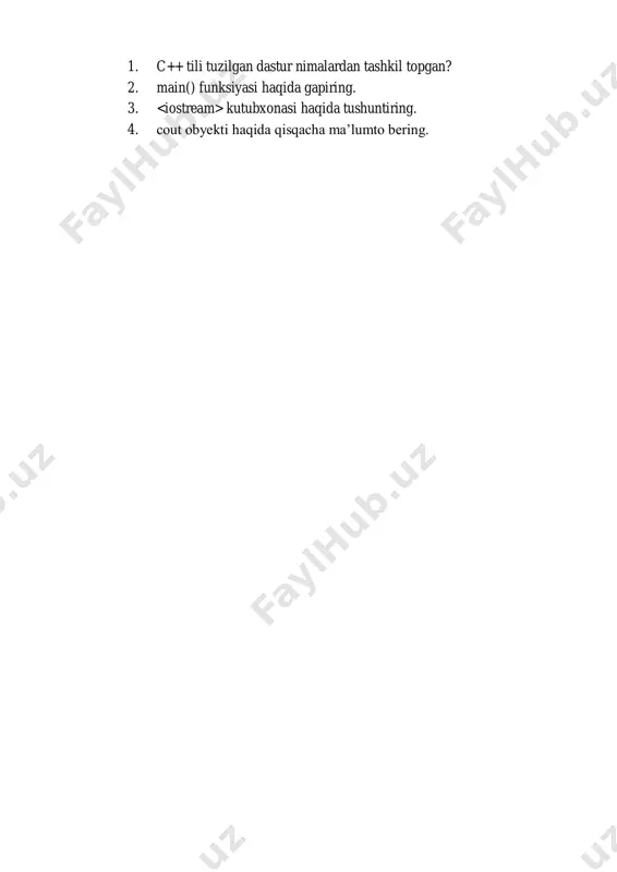 c++ tilida dasturlash mashg‘uloti - Page 5