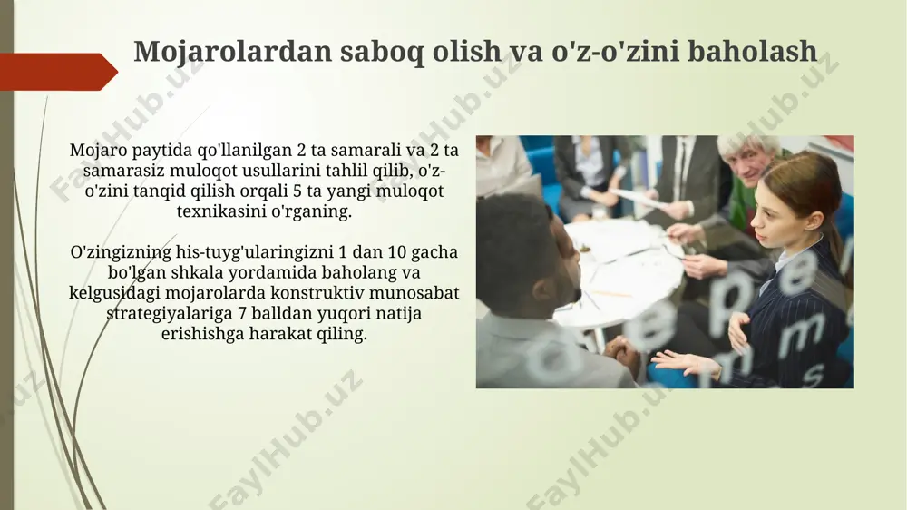 pedagogik nizolarni boshqarish - Page 5