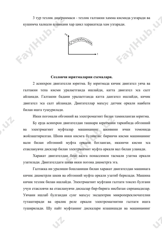 халкали йигирув машиналарининг юритмалари - Page 3