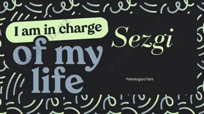 sezgi — PPTX