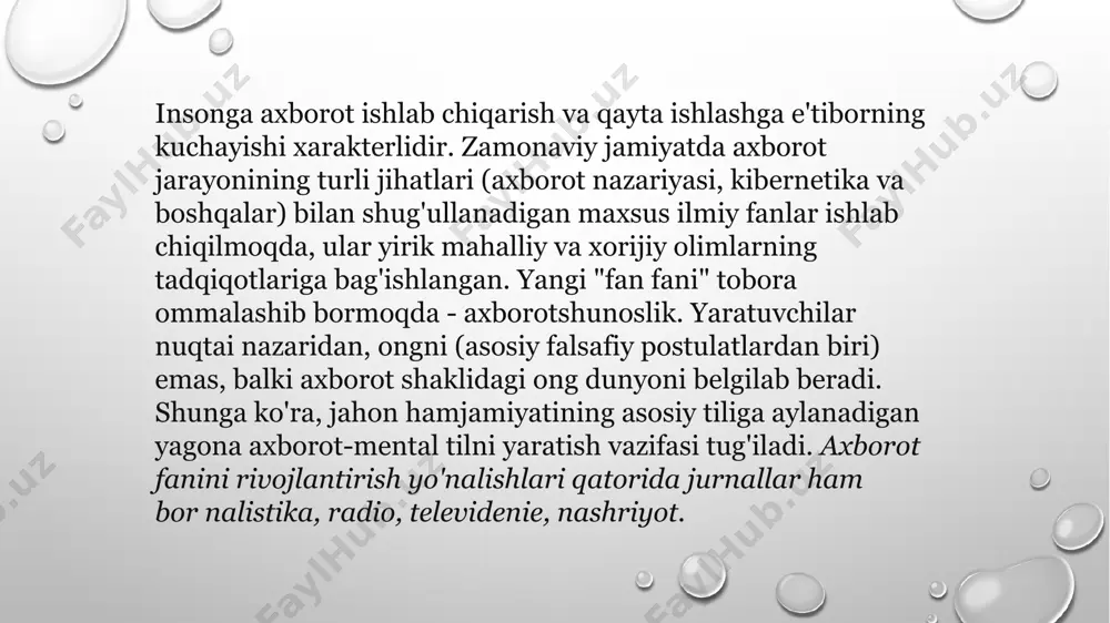jurnalistikada axborot va axboriy janrlar tahlili - Page 4