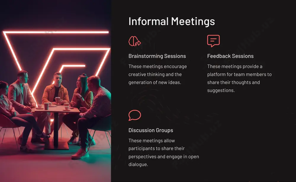 types of meetings, agendas, and minutes - Page 5