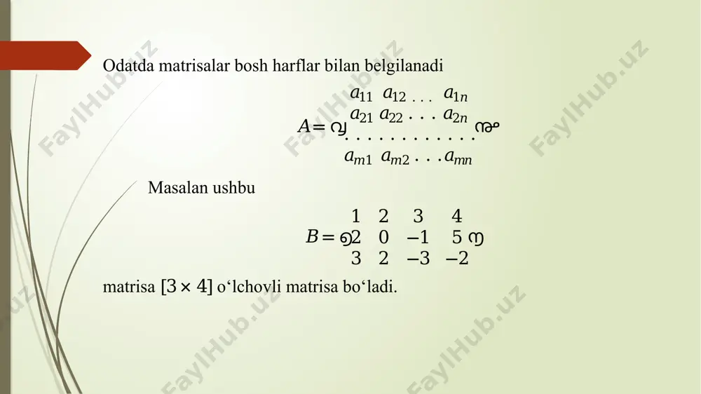 matrisalar ustida amallar - Page 4