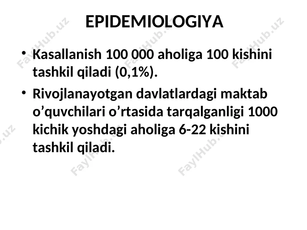 sosiy omil biriktiruvchi to’qimaning, birinchi navbatda yurak va tomirlarning birlamchi zararlanishidir. o’ri rivojlanishida biriktiriuvchi to’qima zararlanishining 4 bosqichi farqlanadi: • mukoid bo’kish (kollagen to’qimalar dezorga-nizasiyasi), qaytar jarayon 1-2 oy davom etadi; • fibrinoid o’zgarishlar (qaytmas fibrinoid nekroz rivojlanadi); (1,5-2 oy davom etadi) proliferativ bosqich (granulematoz bosqichi) – tomirlar atrofida, miokardda, endokardda gistiositlar, limfoid, plazmatik va semiz hujayralar to’planadi va ashoff – talalaev granulemalari hosil bo’ladi (1,5-2 oy davom etadi) skleroz bosqichi (granulema hujayralari fibroblastlarga aylanadi va chandiq, ya’ni yurak nuqsoni rivojlanadi). granulema shakllanishi va chandiqlanishi sikli 3-4 oy davom etadi. patologik jarayonning eng ko’p joylashgan o’rni – mitral klapan, kamroq – aortal va uch tabaqali klapan. yuqoridagi jarayonlarning oqibati - kardioskleroz. mikrosirkulyator tizim tomirlaridagi nospesifik lekin ri patogenezi va morfogenezida muhim rol o’ynaydigan o’zgarishlar barcha a’zo va to’qimalarda kuzatiladi. seroz qavatlar doimo, ayniqsa o’ri yuqori faolligida jarayonga qo’shiladi va yallig’lanishning seroz, seroz-fibroz ko’rinishini keltirib chiqaradi. bo’g’imlar to’qimalarida biriktiruvchi to’qima dezorganizasiyasi, …