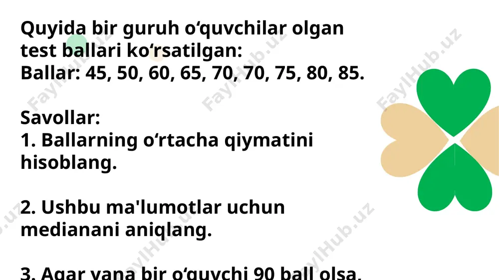 timss xalqaro baholash dasturida ma’lumotlar va ehtimollik mazmun sohasiga oid topshiriqlar tuzish - Page 5