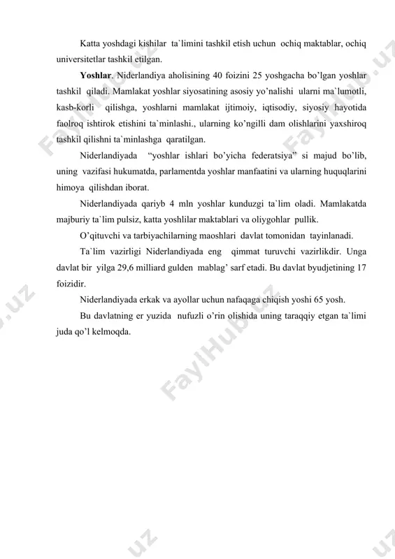 nidеrlаndiyada tа'lim tizimi va turlari - Page 5