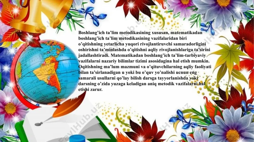im bor edi. shu simning qismi ishlatildi. qolganidan necha metr ortiq sim ishlatilgan? yechimning ifoda ko’rinishidagi yozivuni quyidagicha bajaramiz: 240:8*5=150 m 240-150=90 m 150-90=60 m umumiy ifodadan 240:8”*5(240-240:8*5) e’tiboringiz uchun rahmat! image1.jpg image2.jpg image3.jpg image4.jpg image5.jpg image6.jpg image7.jpg image8.jpg image9.png image10.png image11.jpg