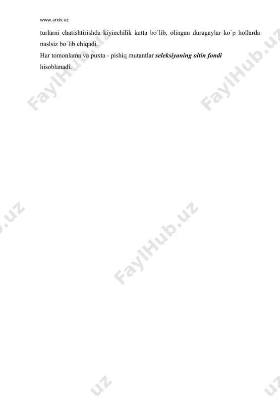 gеnеtika fanining maqsadi va o`rganish uslublari - Page 5