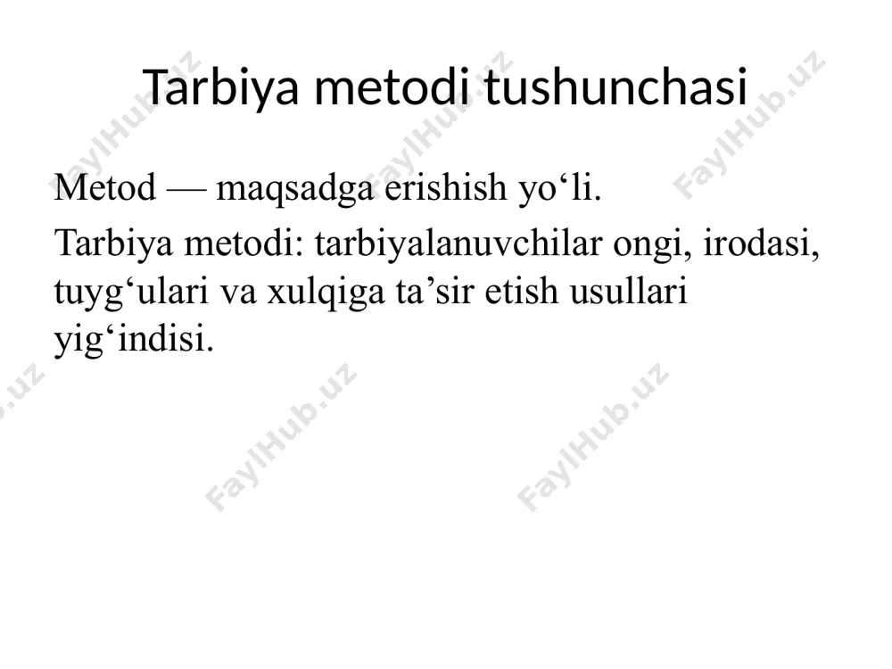 tarbiya metodlari klassifikatsiyasi - Page 2