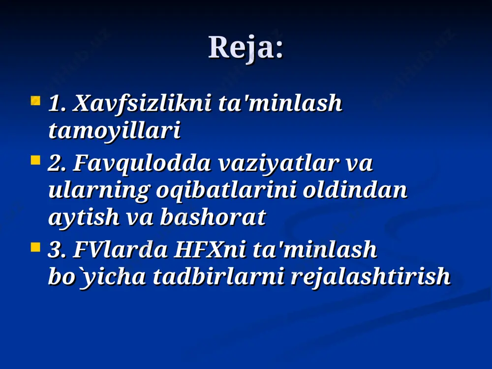 xavfsizlikni ta'minlash tamoyillari - Page 2
