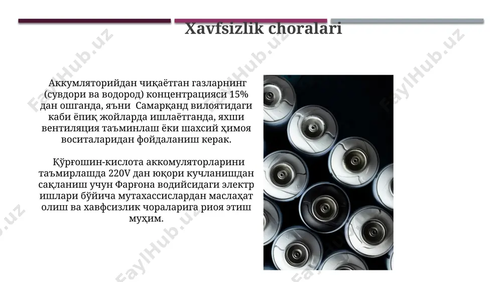 qo'rg'oshin-kislota akkumulyatorlari - Page 3