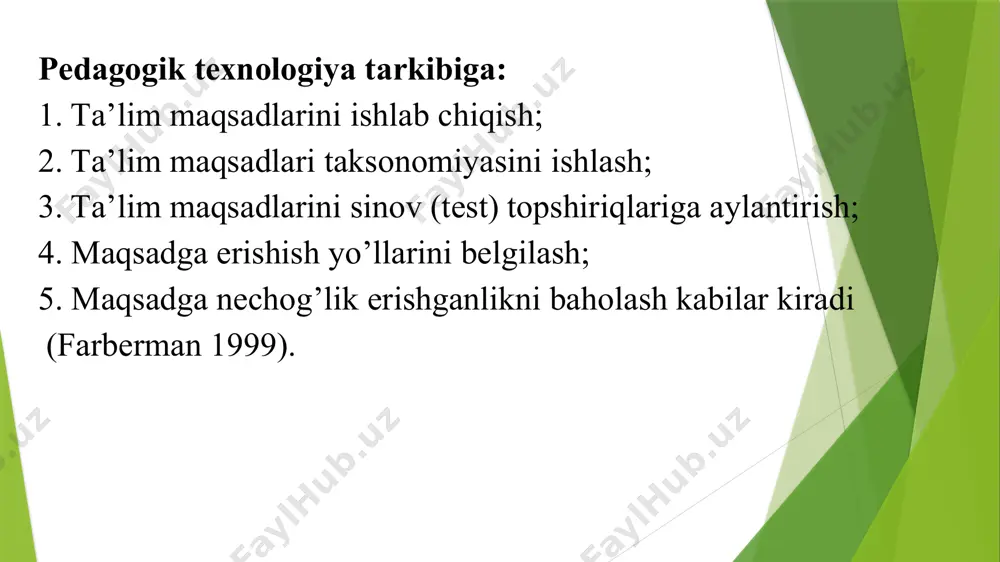 didaktik o’yinli darslarning o’ziga xos xususiyatlari - Page 5