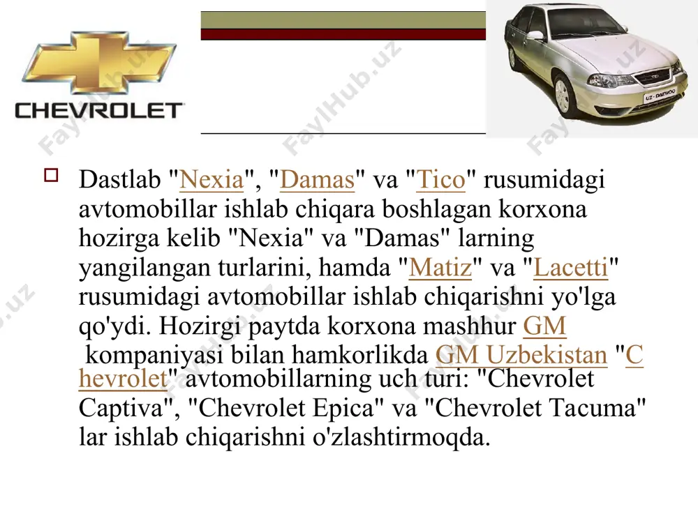 gm-o'zbekiston chevrolet - Page 3