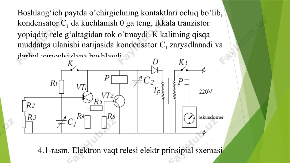 harorat relesi va dasturli vaqt relesini o‘rganish va tavsiflarini olish - Page 5