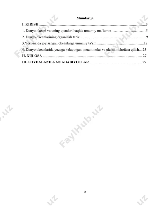 ini tashkil etgan okeanosferada vujudga keladigan umumiy geografik, global qonuniyatlarni, komponentlarning tabiiy geografik farqlanishlarini, akvatoriyaning va okean tubining zonal, vertikal hamda provinsial differensiatsiyalanish qouniyatlarini namoyon bo‘lishini kompleks tadqiq etishdir. k.k.markov iborasi bilan aytganda okeanlar tabiiy geografiyasining asosiy ilmiy vazifasi okean to‘g‘risidagi bilimlarni sintez qilishdan iboratdir. okeanlar tabiiy geografiyasida tabiiy akvatorial komplekslarni har tomonlama mukammal o‘rganish, ularning geografik muhitini himoya qilish, okeanlarda ekologik muvozanatni saqlash, dunyo okeani resurslaridan maqsadga muvofiq foydalanish, biomassalarning hosildorligini oshirish, okean havo massalarining materiklarga ko‘rsatadigan ta’sirini tahlil qilish va ular asosida tabiiy geografik bashoratlar berish kabi vazifalar ko‘zda tutilgan. o.k.leontevning fikriga ko‘ra okeanlar tabiiy geografiyasi fan sifatida endigina shakllanib va rivojlanib kelayotgan yosh fan hisoblanadi. dunyo okeanini tadqiq etish geograflarning asosiy vazifasiga kiradi. okeanlar tabiiy geografiyasisiz geografiya fani o‘zining sayyoraviy, global miqyosdagi xarakteriga ega bo‘la olmaydi. binobarin, okeanlar tabiiy geografiyasining asosiy maqsadi okeanshunoslar erishgan yutuqlardan keng foydalanib, okean va dengizlarni kompleks tadqiq etishning geografik asoslarini ishlab chiqish, …