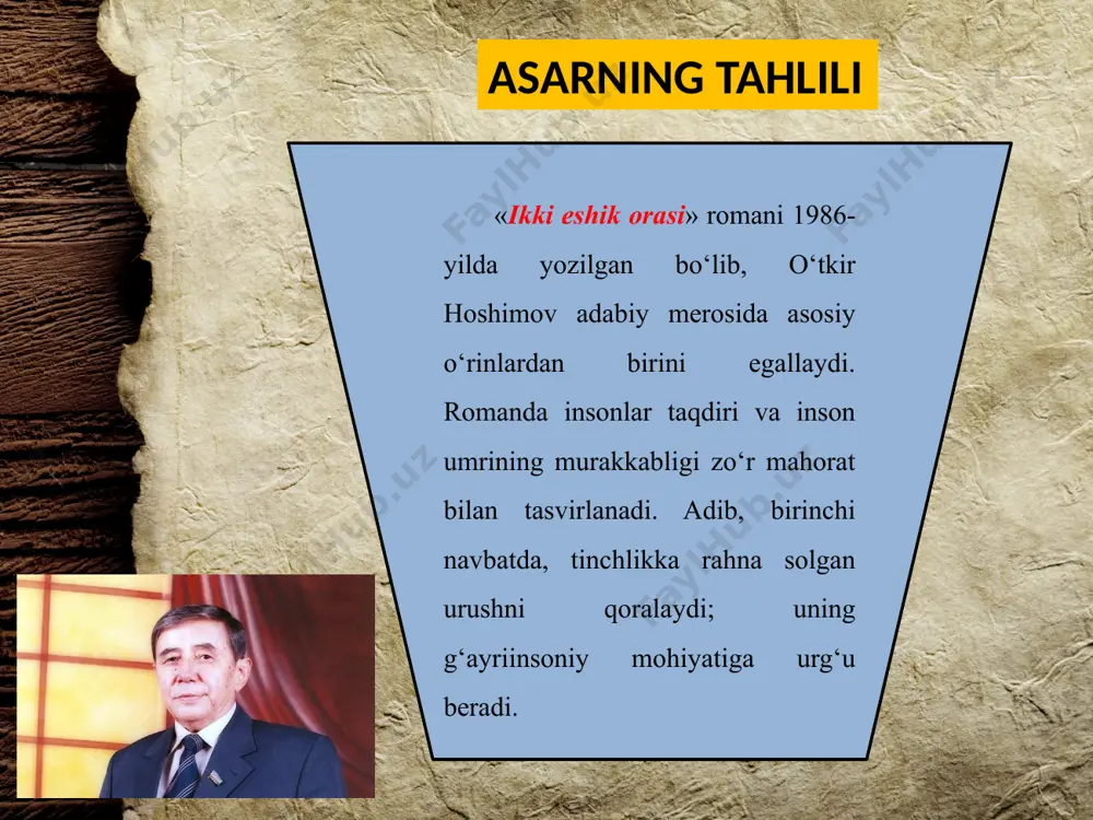 q bo‘lsa devor oshib o‘g‘rilik qilib bo‘lmagandir! to‘rt yil qon kechib keldi-ku! eri urushda o‘lgan qanchadan qancha gulday juvonlar yuribdi sabr qilib. aqalli bolangni o‘ylasang bo‘lmasmidi, imonfurush!» – qora amma shu zaylda yozg‘iradi. asarda ra’noning taqdiri badbaxtlikka borib taqaladi, u baxtsiz bo‘ladi. aziz o‘quvchi! shunday o‘rinlarda adib bu dunyoning kayf-u safosiga uchmasdan, har kim o‘z qalbiga nazar solib, insof bilan yashamog‘i kerak degan ta’lim-tarbiyani berayotgandek tuyuladi. bir tasavvur qiling: qora amma olti farzandini yerga berib, bittagina kimsanini yer-u ko‘kka ishonmasdan katta qildi. yurtda mudhish urush boshlangach, miq etmay, el-yurt ishiga kamarbasta bo‘lsin degan niyatda yolg‘iz farzandi – kimsanini urushga kuzatdi. kimsanning peshonasiga urushda halok bo‘lish bitilgan edi. biroq qora amma o‘g‘lining urushda o‘lganiga ishonmadi; farzandin ing bir kunmas bir kun ota uyiga kirib kelishiga umid qilib yashadi. shuning uchun aza ham ochgani yo‘q. bunday o‘rinlarda ona qalbining naqadar bebaholigiga tan berasiz. bag‘ri kuygan mushtipar ona kecha-yu kunduz: «qayoqdasan, bolam? qaysi …