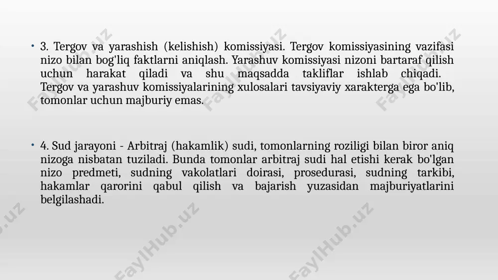 xalqaro nizolarni tinch yo'l bilan hal qilish - Page 5