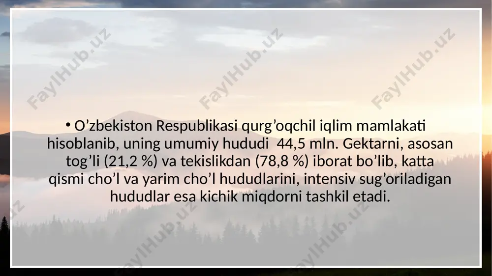 shqarishni qo’llash uchun mamlakatning salohiyati (tizimli, tashkiliy va shaxsiy darajada) kuchaytiriladi”. e’tiboringiz uchun tashakkur! image1.jpeg image2.jpeg image3.jpeg image4.jpeg image5.jpeg image6.jpeg image7.jpeg image8.jpeg image9.jpeg /docprops/thumbnail.jpeg